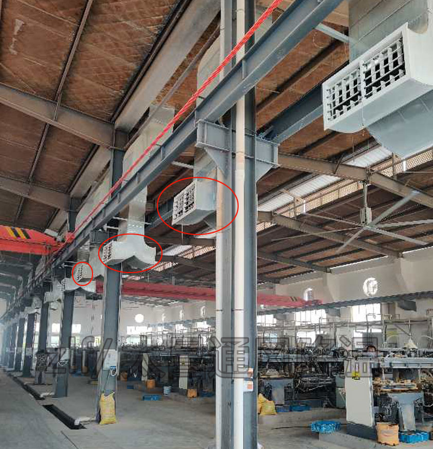 鋼結(jié)構(gòu)鐵皮房降溫環(huán)?？照{(diào) 費(fèi)用少 效果好